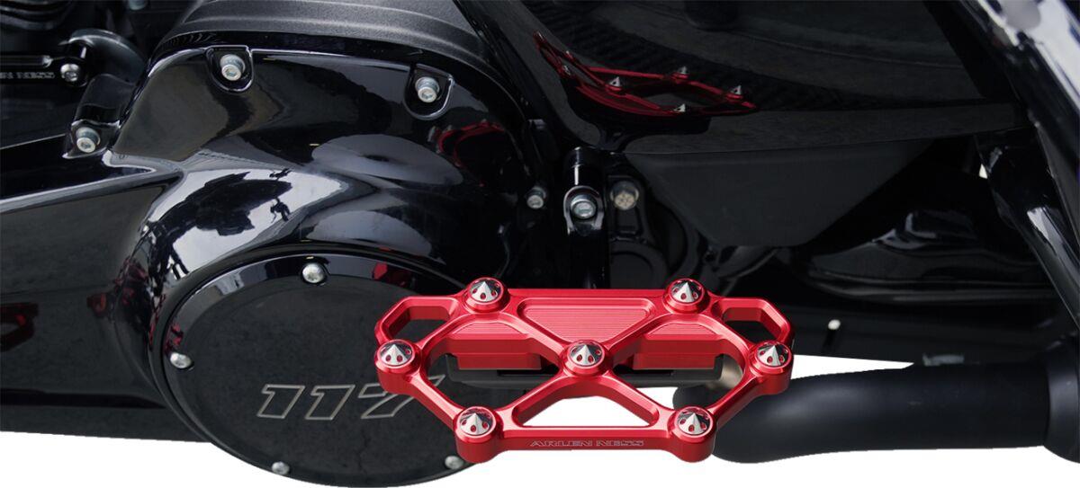 Arlen Ness Diamond Floorboards For Harley Davidson FLHRXS 1868 ABS 1983-2024 Red 410-062