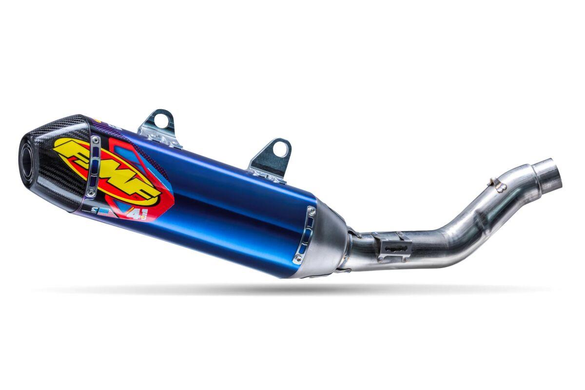 FMF Factory 4.1 RCT Slip-On Muffler Anodized-Titanium for SUZUKI DR-Z4S 400 ABS 2026 043381