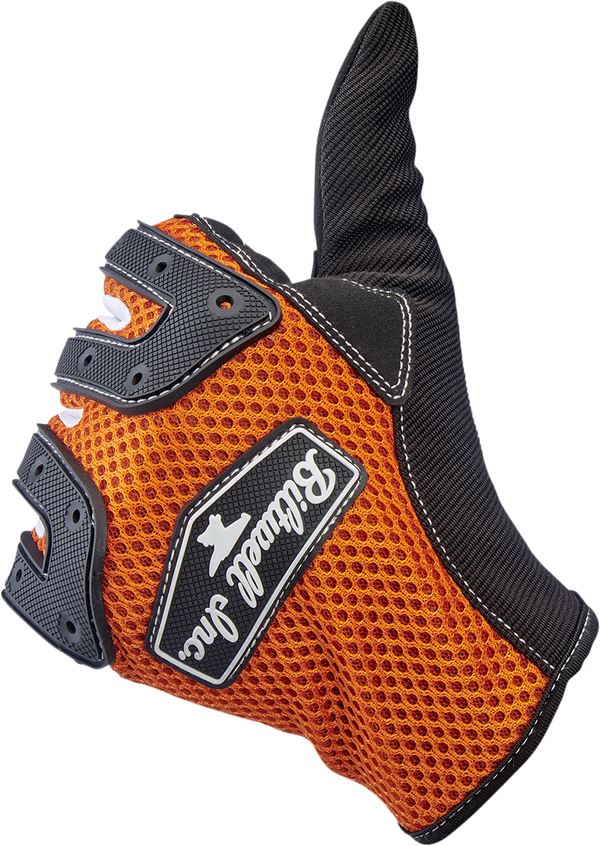 Biltwell Motorcycle Gloves Anza Orange/Black