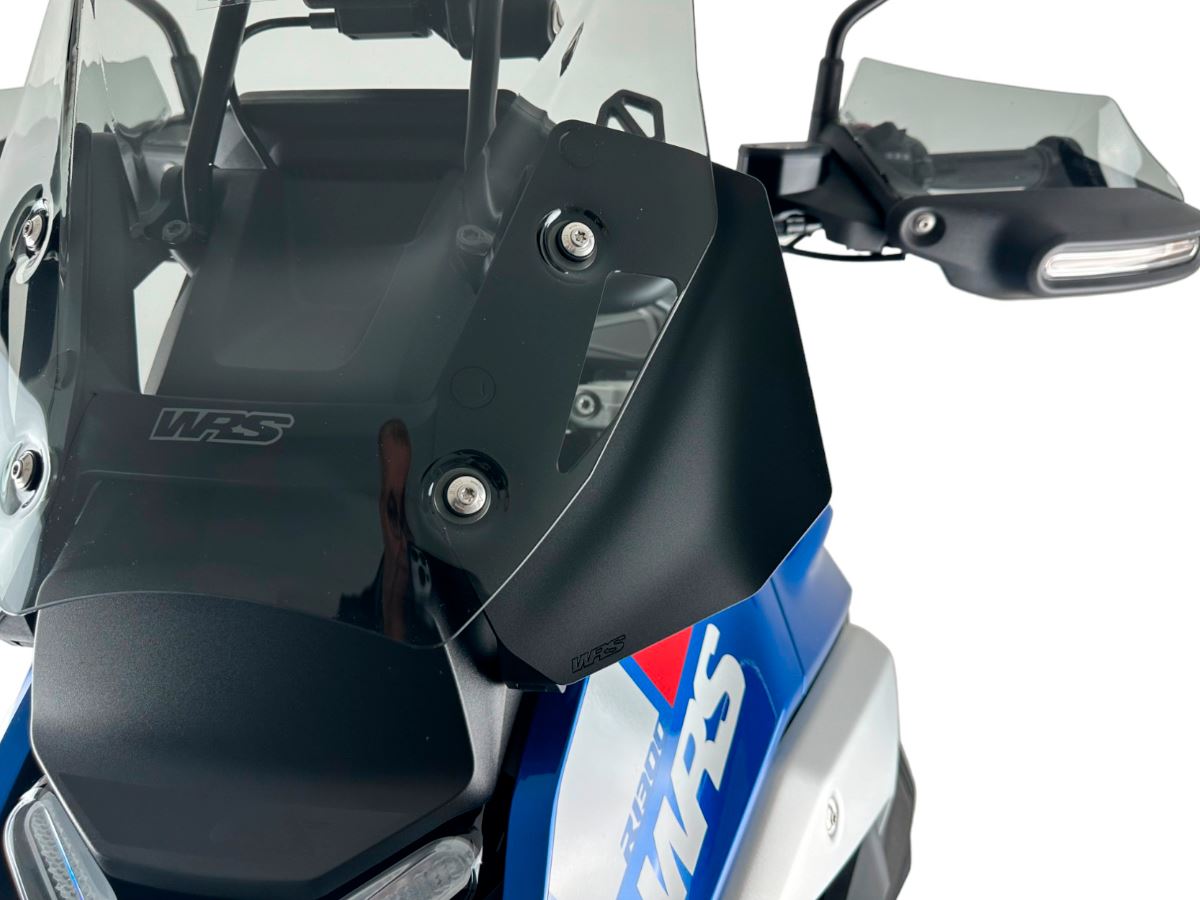 WRS Side Deflectors Standard For BMW R 1300 GS Matte Black BM099NO