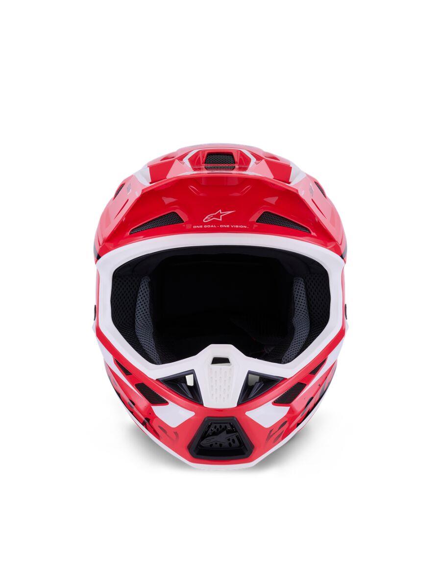 ALPINESTARS SM7 Deed Helmet RED/BLK/WH 2025 Model