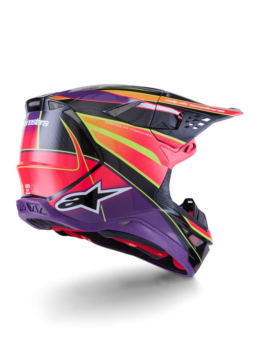 ALPINESTARS Supertech M10 Era MIPS® Helmet PINK/VIO/YL 2025 Model