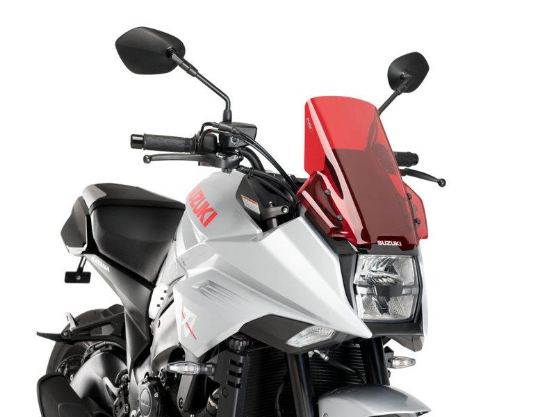 PUIG Touring Screen Red for Suzuki Katana GSX-S1000 19-25 3637R