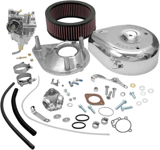 S&S Cycle Super E Carburetor Kit With Manifold For Harley FLH 1340 79-84 11-0411