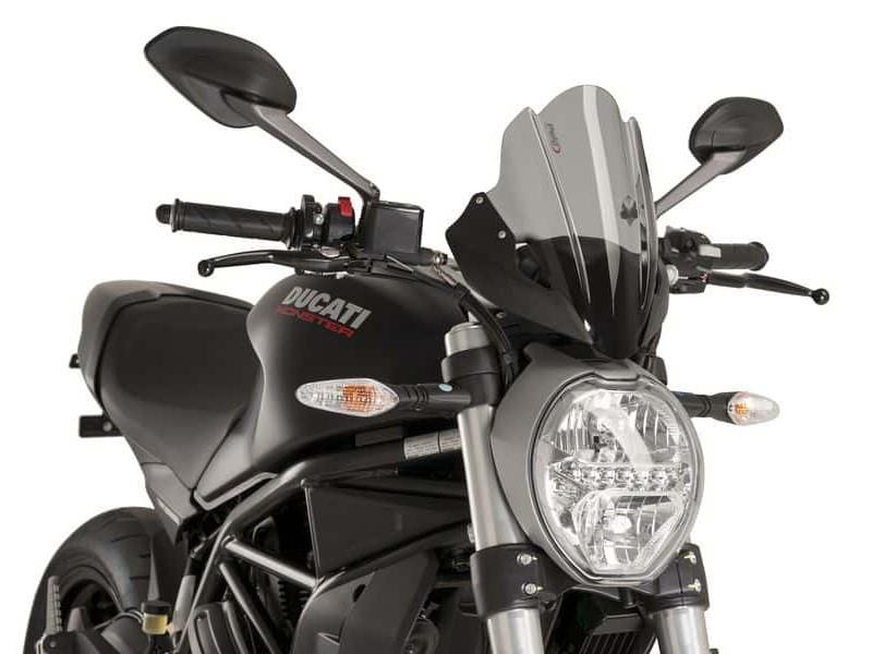 Puig New Generation Touring Screen Light Smoke 6983A