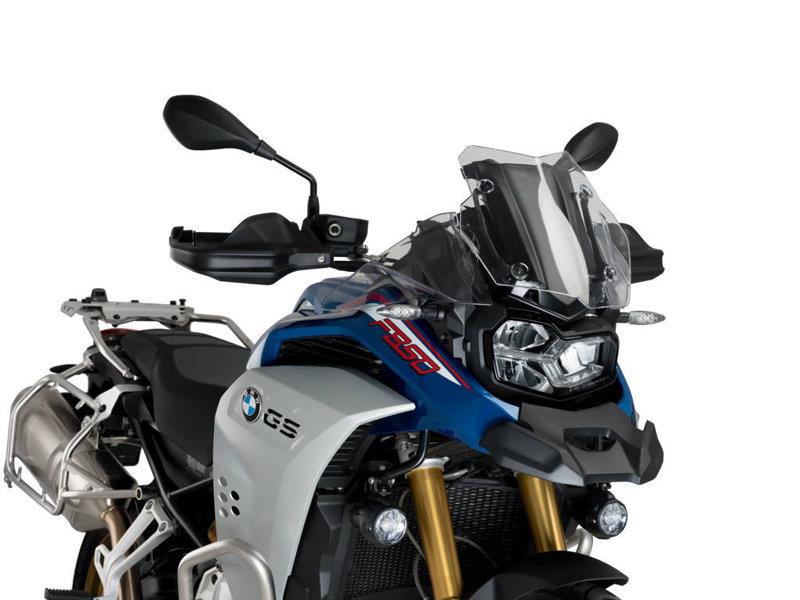 PUIG Electronic Screen Height Adjuster Black for BMW F850 GS Adventure 19-23 3689N