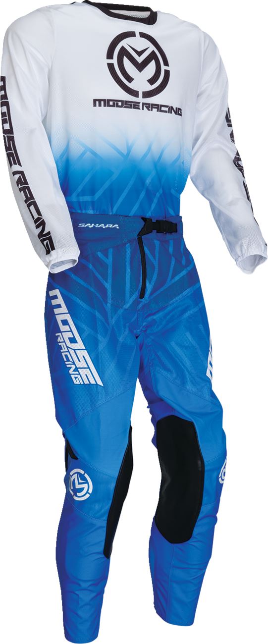 Moose Racing Soft-Goods Jersey Sahara Blue/White 24 Model