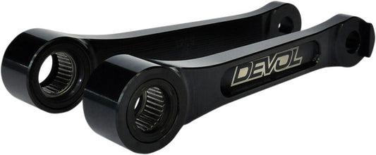 Devol Lowering Link For Honda CRF 250 R 2017-2021 Black Aluminium Kit 0115-1209