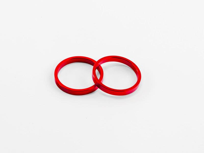 Puig Rings For Short Bar Ends Red 7040N