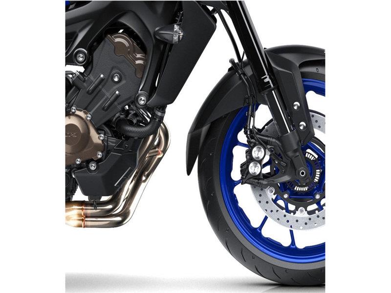 PUIG Front Fender Extender Black for Yamaha MT-09/SP/SportTracker/StreetRally/Tracer 13-20 7512N