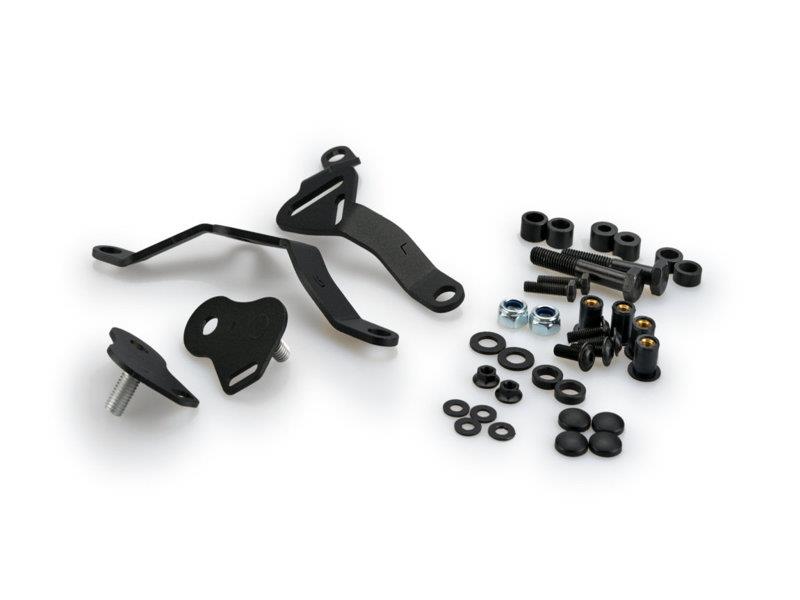 PUIG Semi Fairing Support 195mm Black Universal 9978N