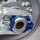 Scar Racing Axle Blocks For Yamaha WR 250 F 2010-2026 Anodized Blue AB102