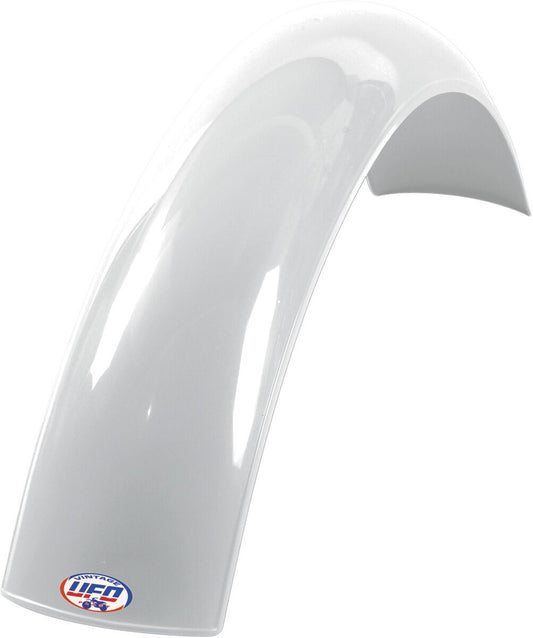 UFO VINTAGE UNI REAR FENDER CROSS (60-74) WHITE ME08020W
