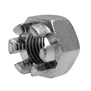 Axle Castle Nut End 18mm Dura Blue