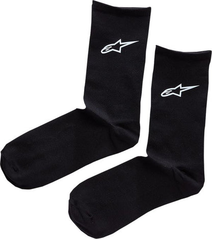 Alpinestars Crew Socks Black White