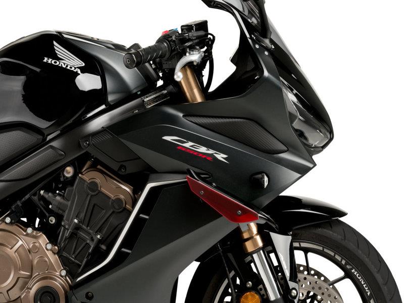 PUIG Sport Downforce Spoilers Red for Honda CBR650 R 21-23 21333R