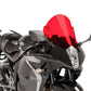 PUIG Z-Racing Screen Red for Hyosung GT650 iR 13-16 6716R