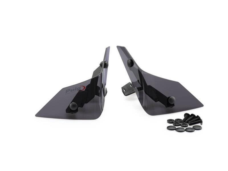 PUIG Front Deflectors Dark Smoke for Honda Africa Twin CRF1100L Adventure Sports 20-23 3823F