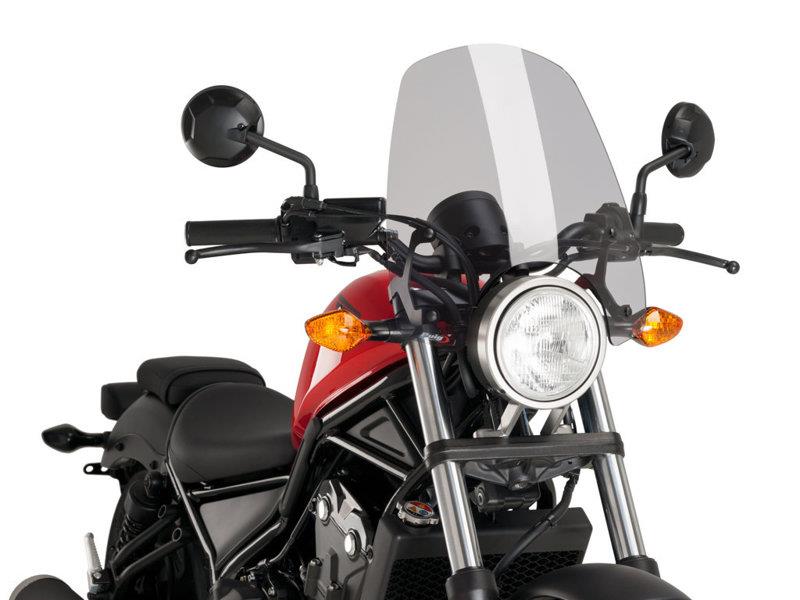 Puig New Generation Touring Screen Light Smoke 8320A