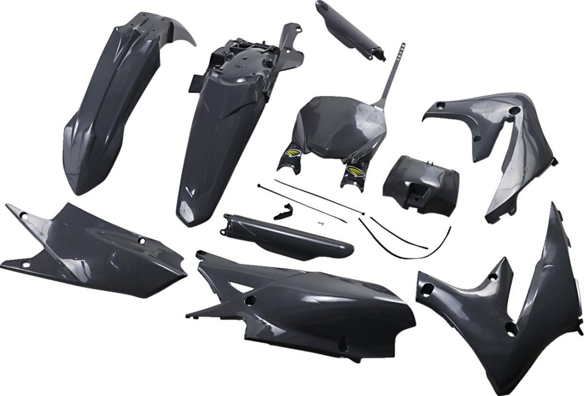 Cycra Powerflow Full Body Kit For Yamaha YZ 250 FX 2018-2024 Gray 1CYC-9327-97