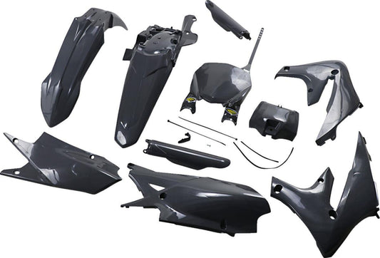 Cycra Powerflow Full Body Kit For Yamaha YZ 250 FX 2018-2024 Gray 1CYC-9327-97
