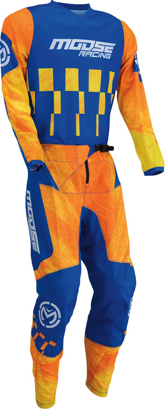 Moose Racing Jersy Qualifier Orange/Blue 24 Model