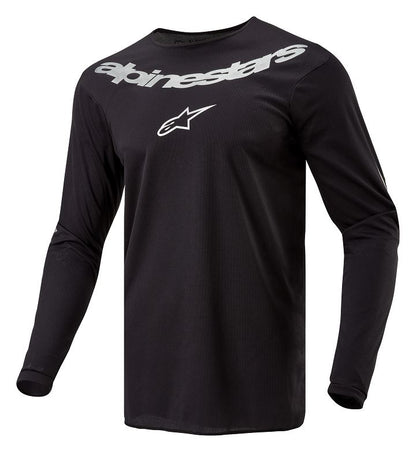 Alpinestars Fluid Graphite Jersey Black White