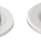 Daytona Silver Metal Lights Pair Left/Right Fitment Adapter Collar M10 86994
