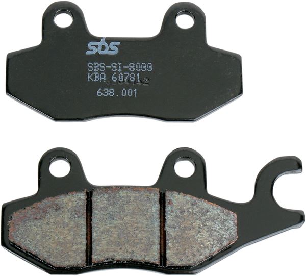 Sbs LS Street Excel Sintered Rear Brake Pads For Kawasaki Z 400 1989-2026 638LS