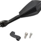 Daytona Black Side View ECE-Approved Left/Right Fit Aluminum ABS Mirror 80719