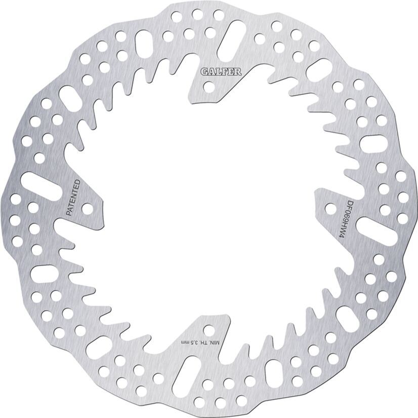 Galfer Brake Rotor Shark Fixed For Honda CRF 250 R 2002-2027 Silver DF069HW4