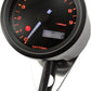 Daytona 9000RPM Black Meter w/ Adapter Speed & Odometer Kit Tachometer 87392