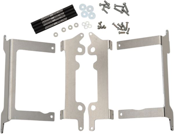 Moose Offroad Radiatior Braces For Beta XTRAINER 300 2015-2026 Silver 11-402