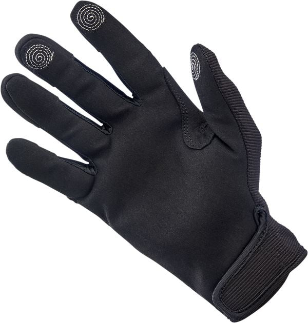 Biltwell Motorcycle Gloves Anza Black