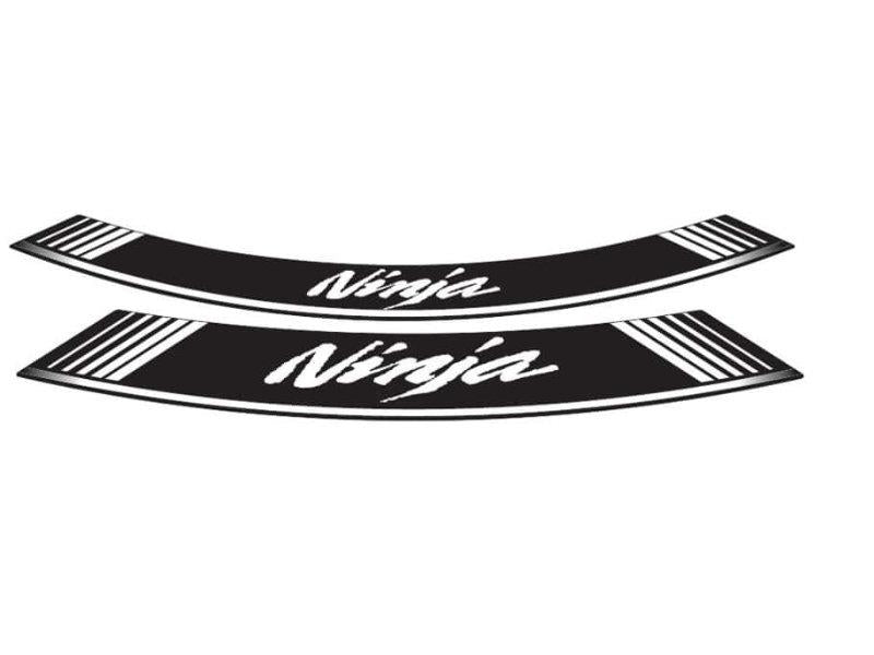 Puig Wheel Rim Stickers White 005NF