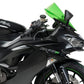 PUIG Sport Downforce Spoilers Green for Kawasaki ZX-6R 636 18-23 3176V