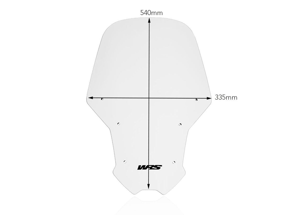 WRS Windscreen Tour Honda Adventure Sports Clear Ho025t