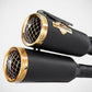ZARD Nightster 975 120TH L.E. Full Exhaust System 2:1:2 for Harley Davidson RH 975 ABS 22-25 ZHD025S00SBR-B