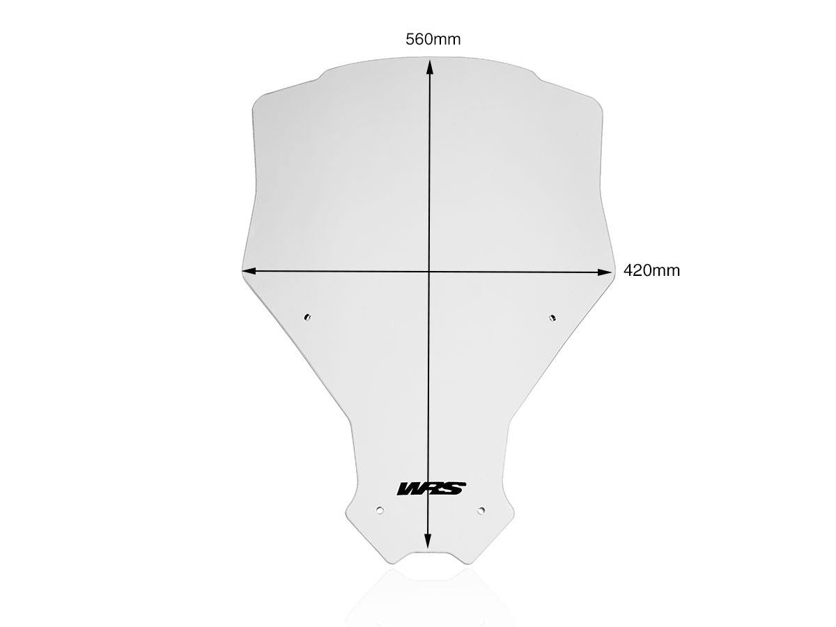 WRS Windscreen Capo Honda Crf1100l Clear Ho028t