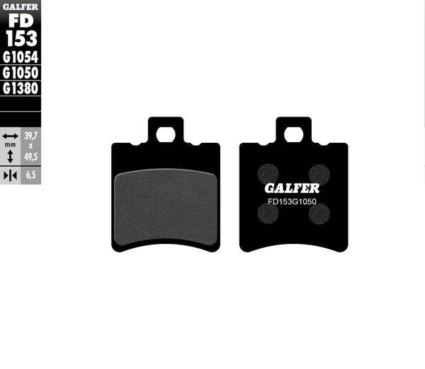 GALFER Brake Pad Street Organic Base FD153G1050
