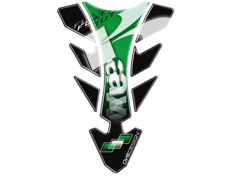 PUIG Kawasaki Tank Pad Green Universal 5630V