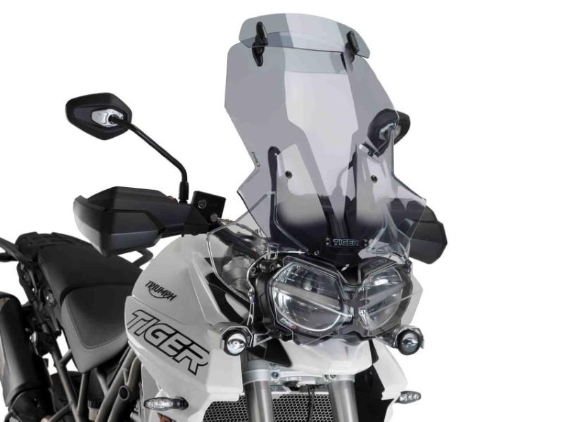 Puig Touring Screen With Extender Light Smoke 20340N