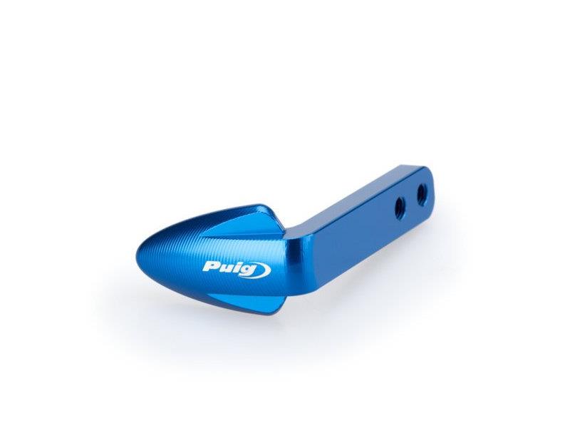 PUIG Clutch Lever Guard Coloured Tip Blue Universal 3878A