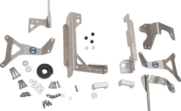 Moose Offroad Radiatior Braces For Yamaha WR 250 F 2019-2024 Silver 11-5019
