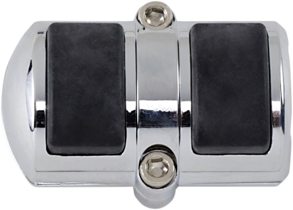 Kuryakyn Shift Peg Cover For Yamaha XVS 1300 CT 1998-2017 Black Chrome KUR4034