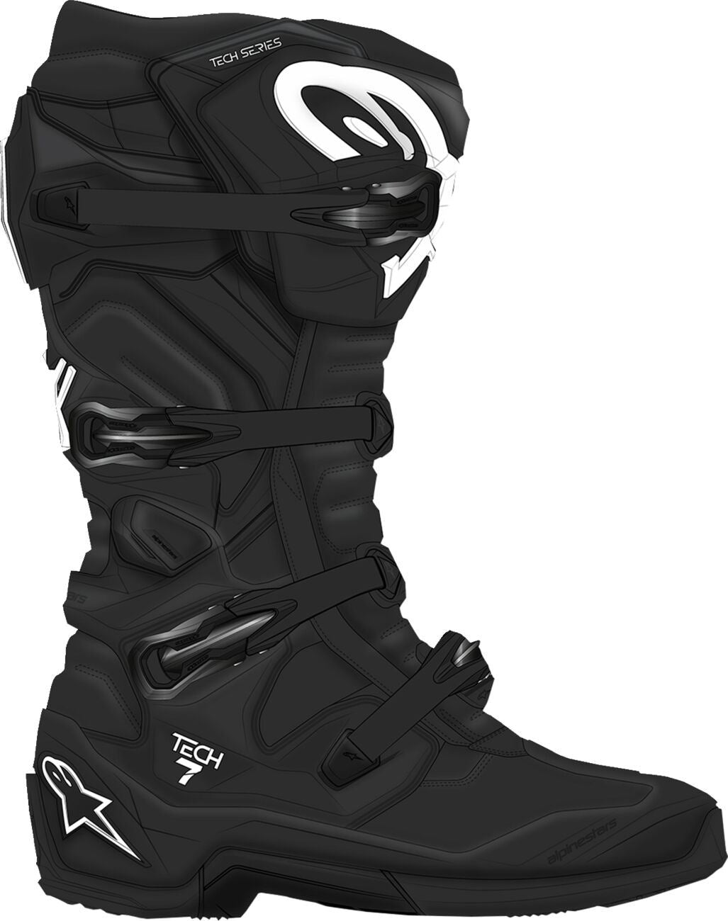 ALPINESTARS Tech 7 Boots Black/White
