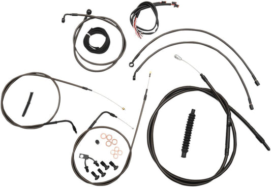 LA Choppers Handlebar Cable Kit Harley Davidson FXSB 11-16 LA-8150KT2-16M