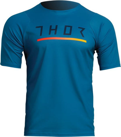 THOR Assist Caliber MX Motorcross Jersey Teal 2023 Model