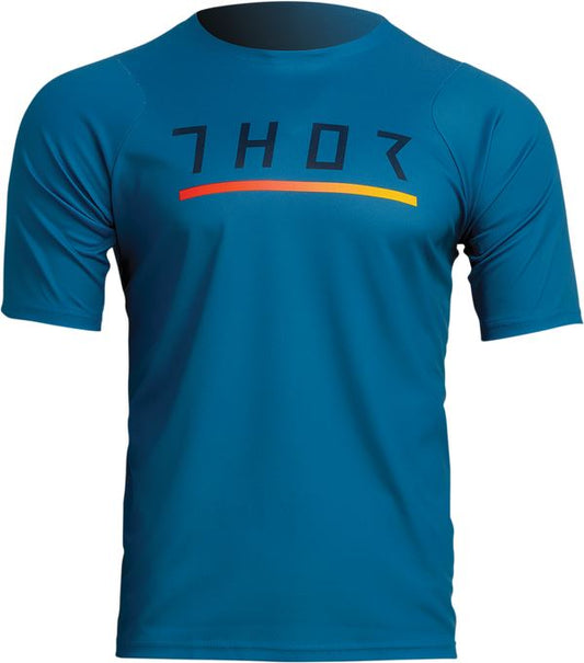 THOR Assist Caliber MX Motorcross Jersey Teal 2023 Model