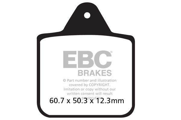 EBC Brake Pads For Polaris Ranger 500 1999 Models FA273R
